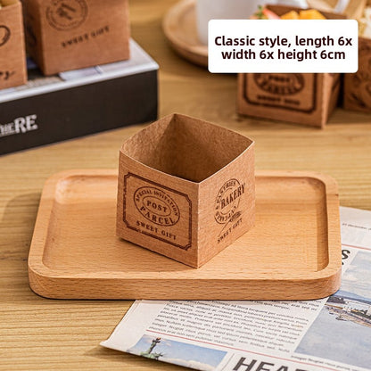 The baking cake paper cups are resistant to high temperatures.