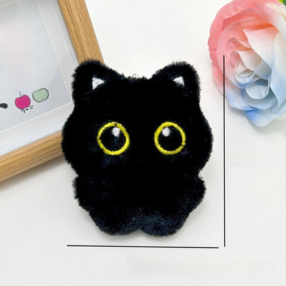 The black cat slimy coal ball doll squeaks