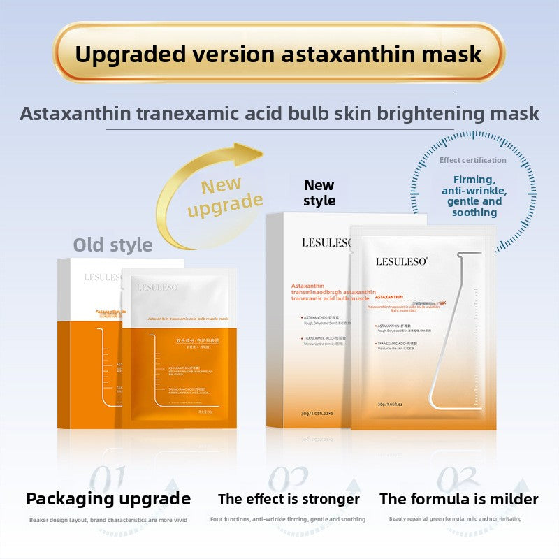 The Brightening Mask is a firming, anti-wrinkle and soothing mask