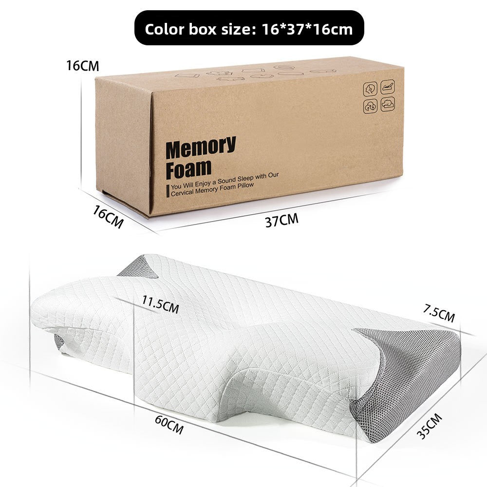 The butterfly Memory pillow bounces slowly
