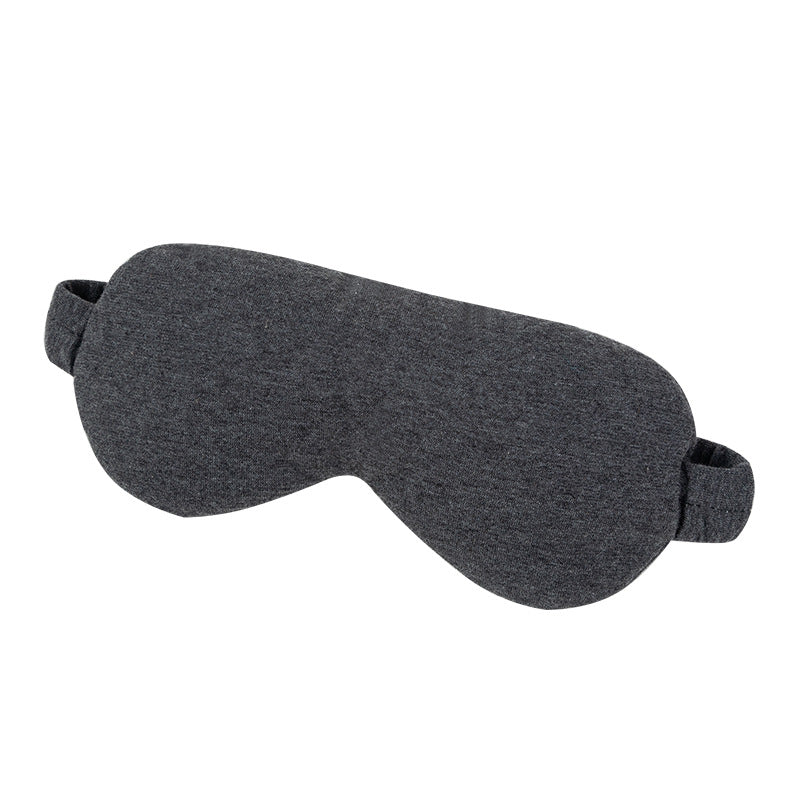 The eye mask blocks light during sleep