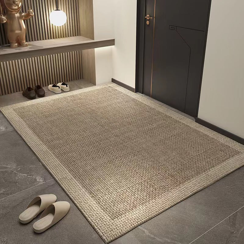 The floor mat for the entrance hall