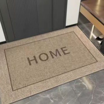 The floor mat for the entrance hall
