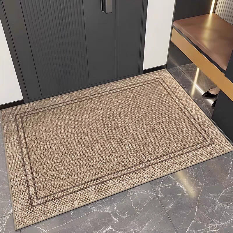 The floor mat for the entrance hall
