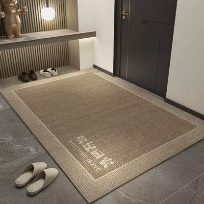 The floor mat for the entrance hall