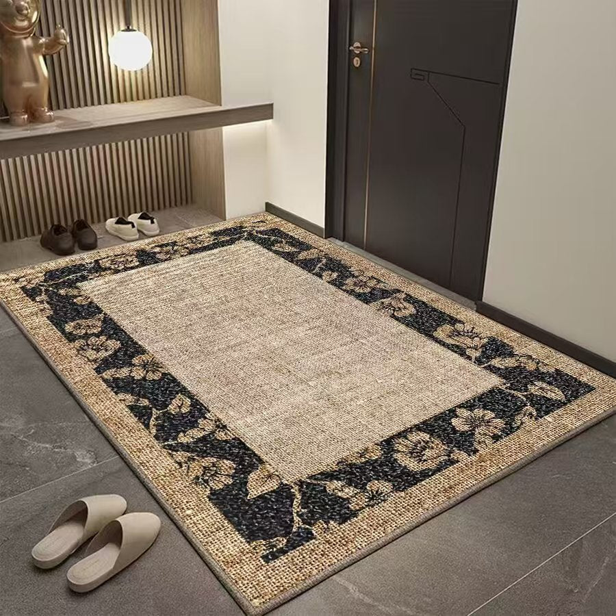 The floor mat for the entrance hall