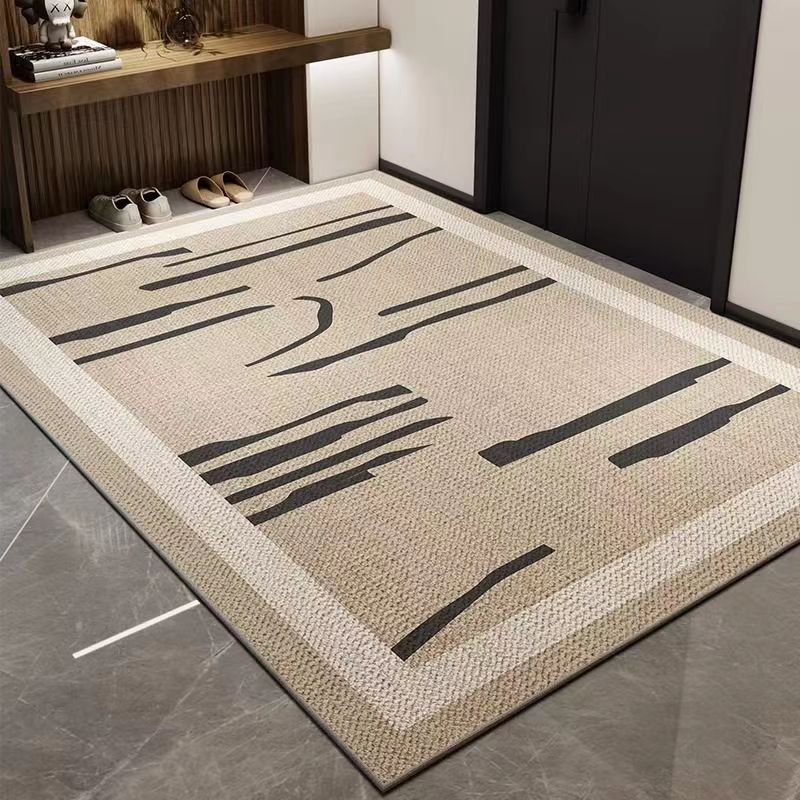 The floor mat for the entrance hall