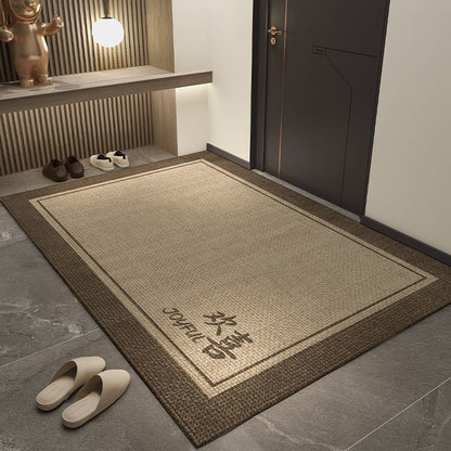 The floor mat for the entrance hall