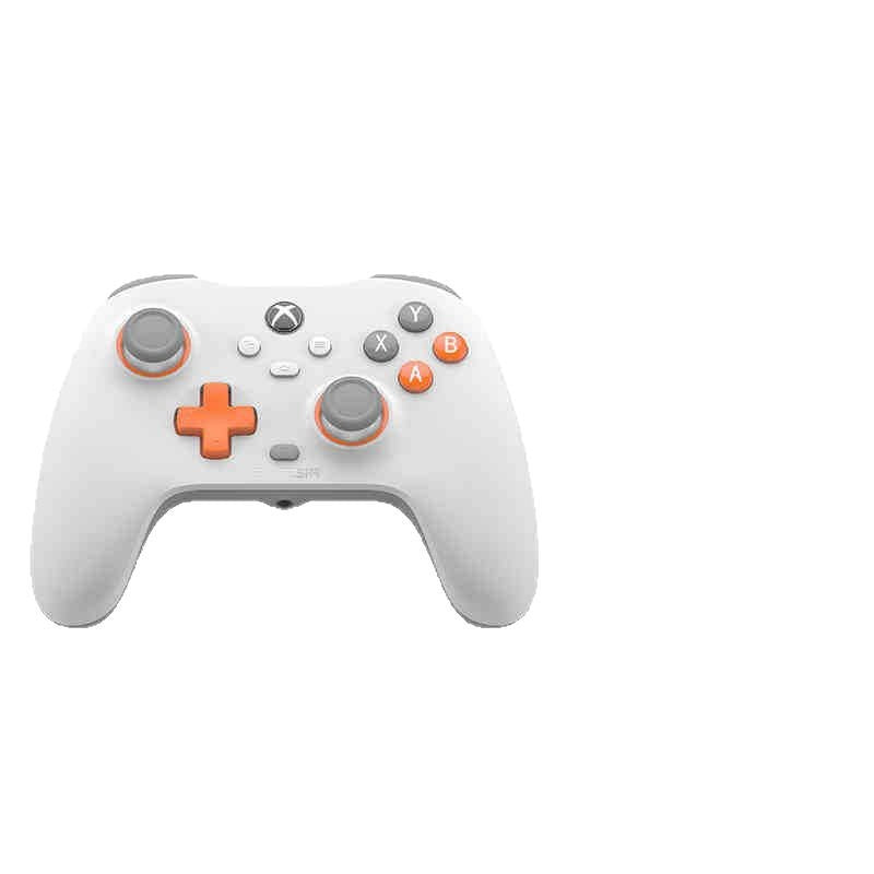 The game controller is wired.