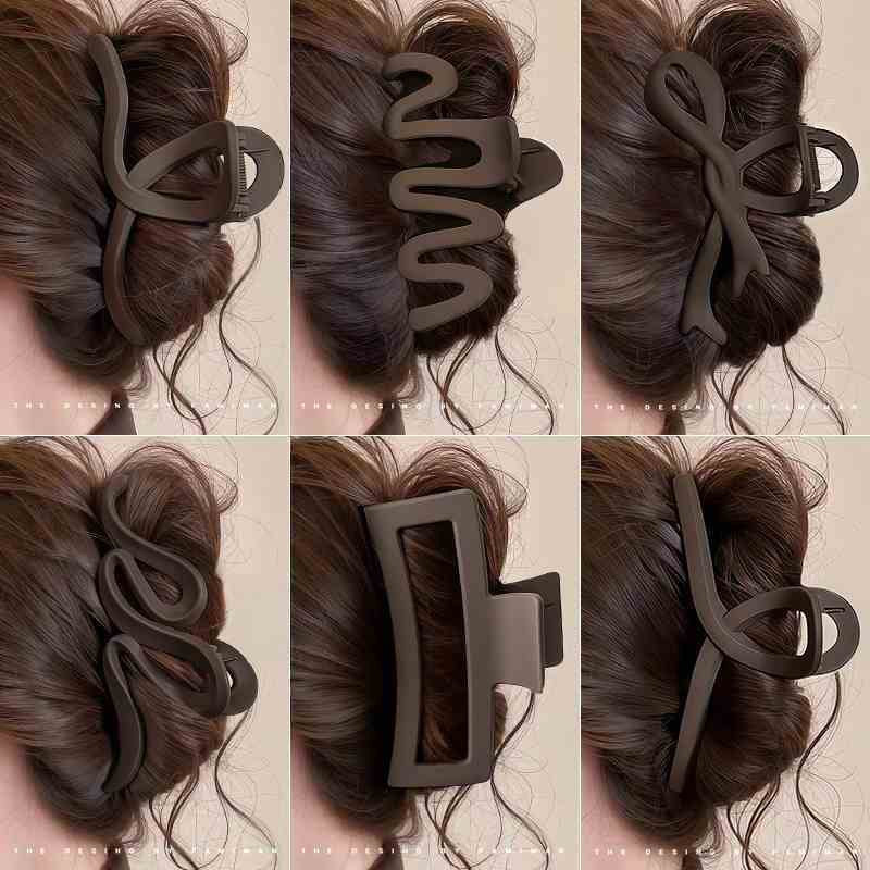 The large shark clip is a high-end hair-grabbing tool