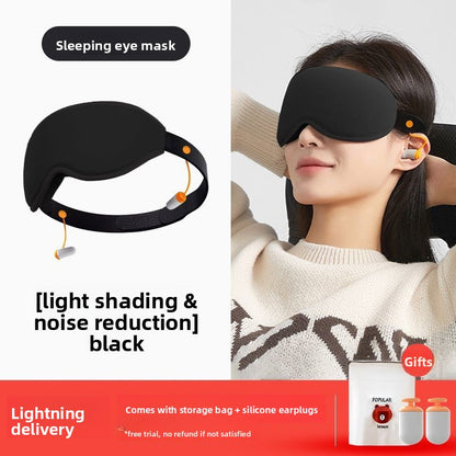 The light-blocking eye mask is specially designed for sleep and noise reduction