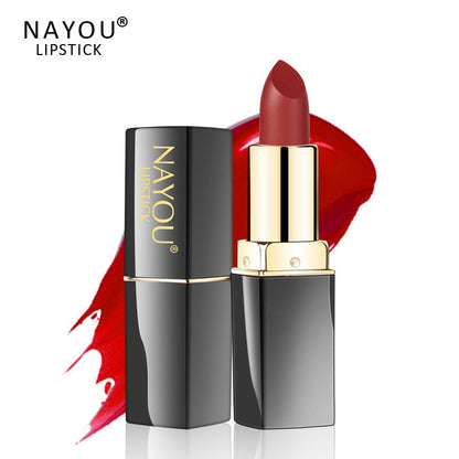 The lipstick is not easy to stick to the glass and is waterproof