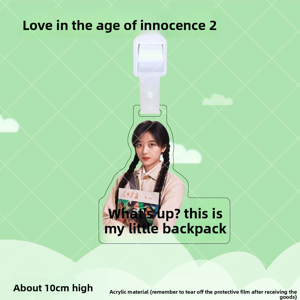 The Love of Innocence Era Acrylic Luggage Tag