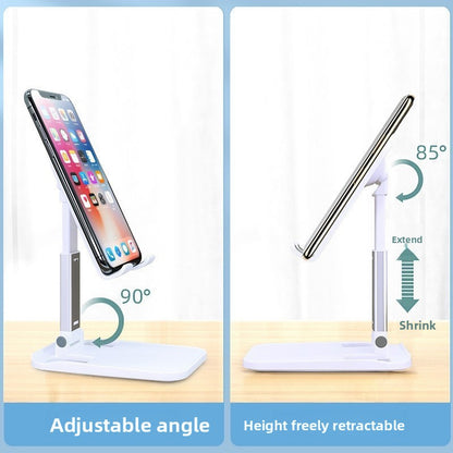 The mobile phone stand is foldable.