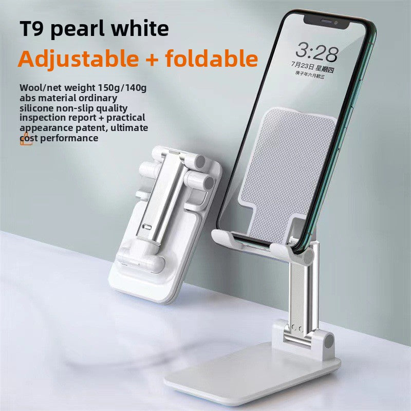 The mobile phone stand is foldable.