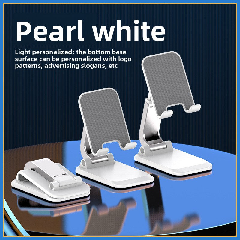The mobile phone stand is foldable.