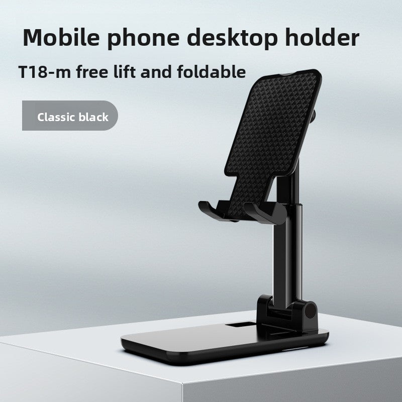 The mobile phone stand is foldable.