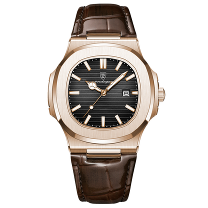 The new ultra-thin men's watch is waterproof
