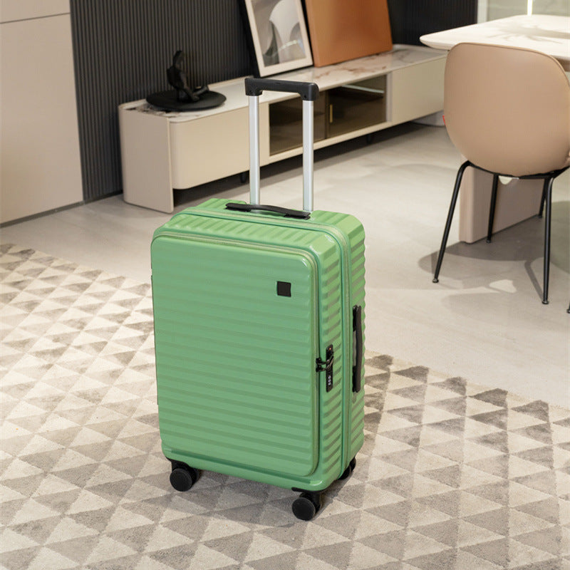 The opening expandable suitcase is multi-functional