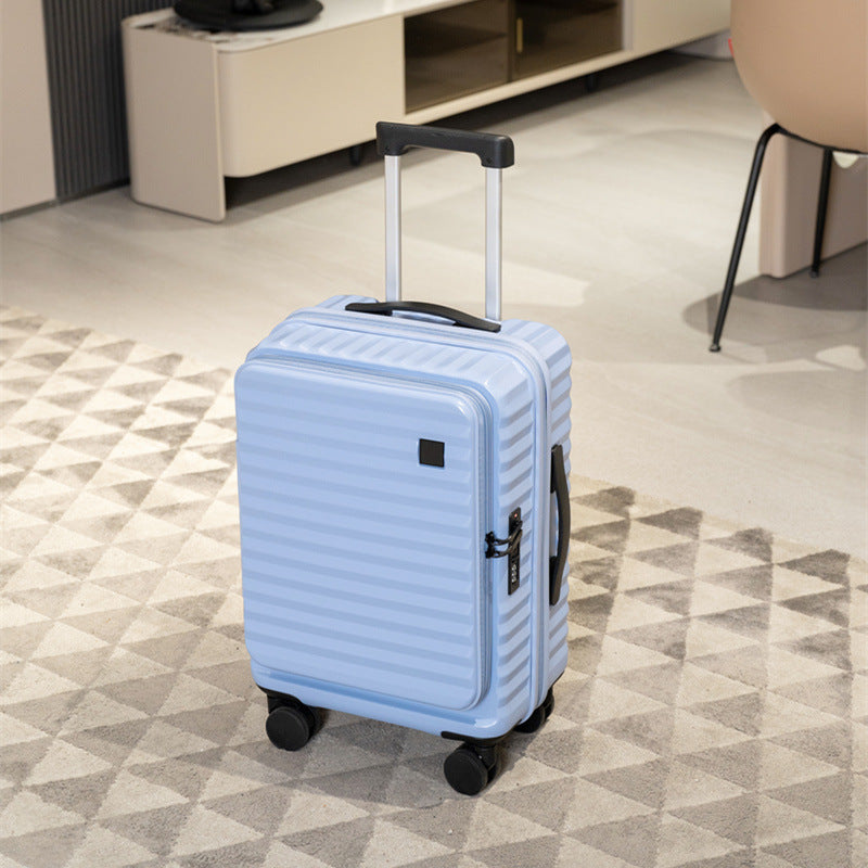 The opening expandable suitcase is multi-functional