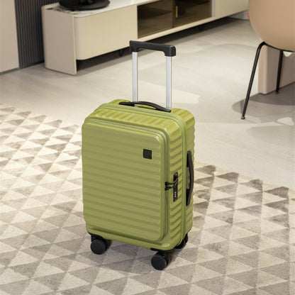 The opening expandable suitcase is multi-functional