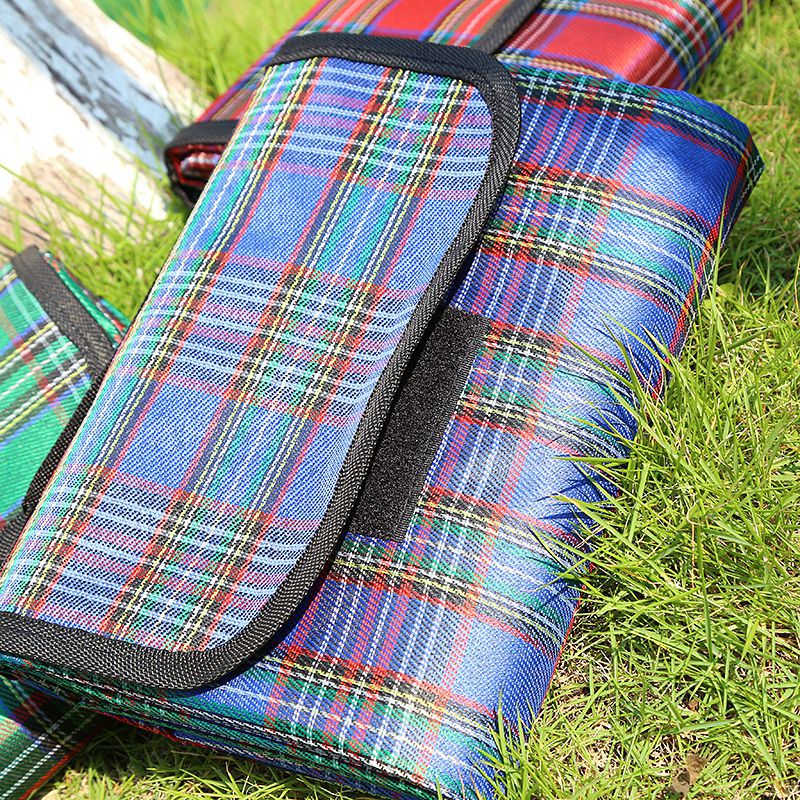 The outdoor picnic mat is foldable