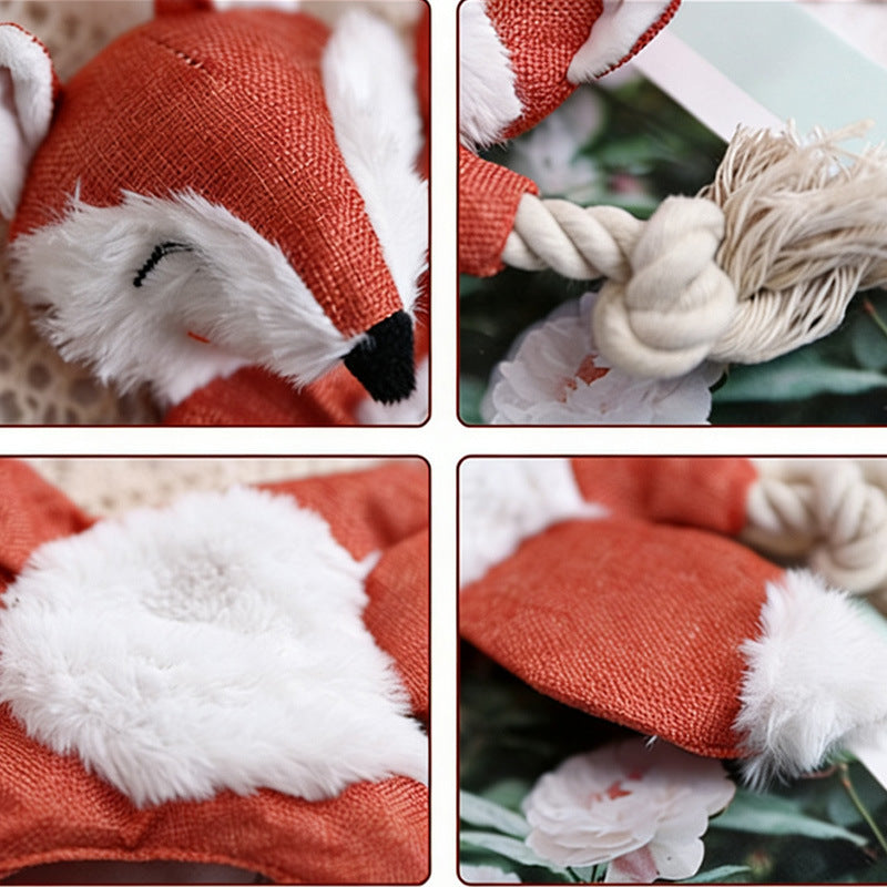 The plush toy contains sound paper BBs and is called a toy.