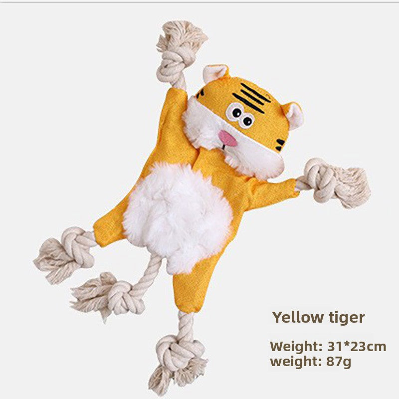 The plush toy contains sound paper BBs and is called a toy.