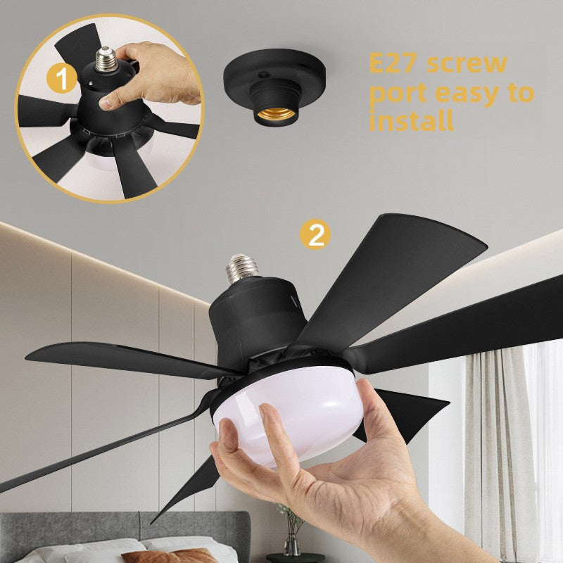 The small fan lamp is detachable