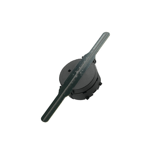 The small fan's stereoscopic image rotates