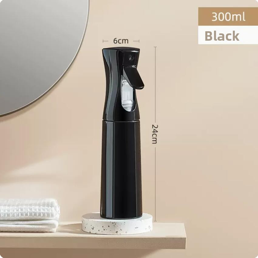 The spray bottle is continuously sterilized with high-pressure alcohol