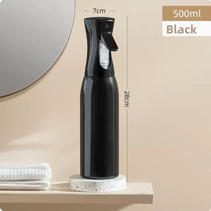 The spray bottle is continuously sterilized with high-pressure alcohol