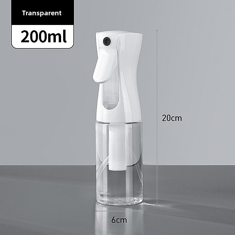 The spray bottle is continuously sterilized with high-pressure alcohol