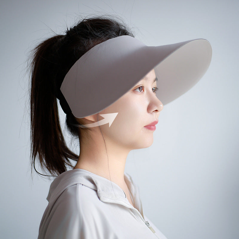 The sun protection hat for women provides full face protection against ultraviolet rays