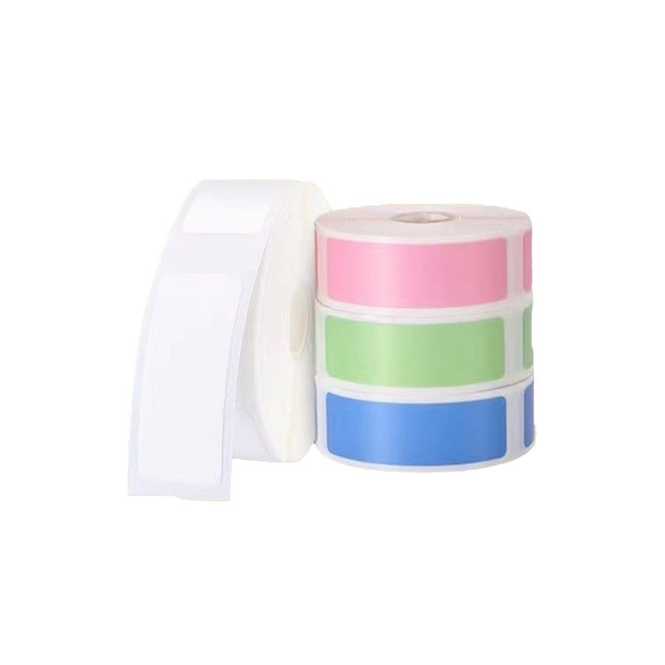 The thermal label paper cannot be torn apart