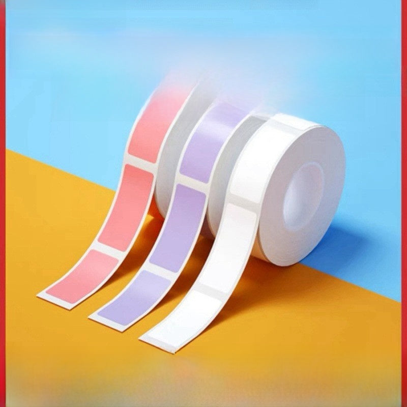 The thermal label paper cannot be torn apart