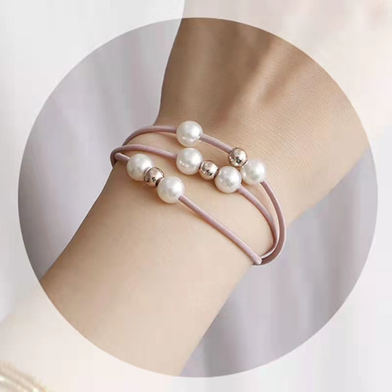 The three-line base rubber band has high elasticity
