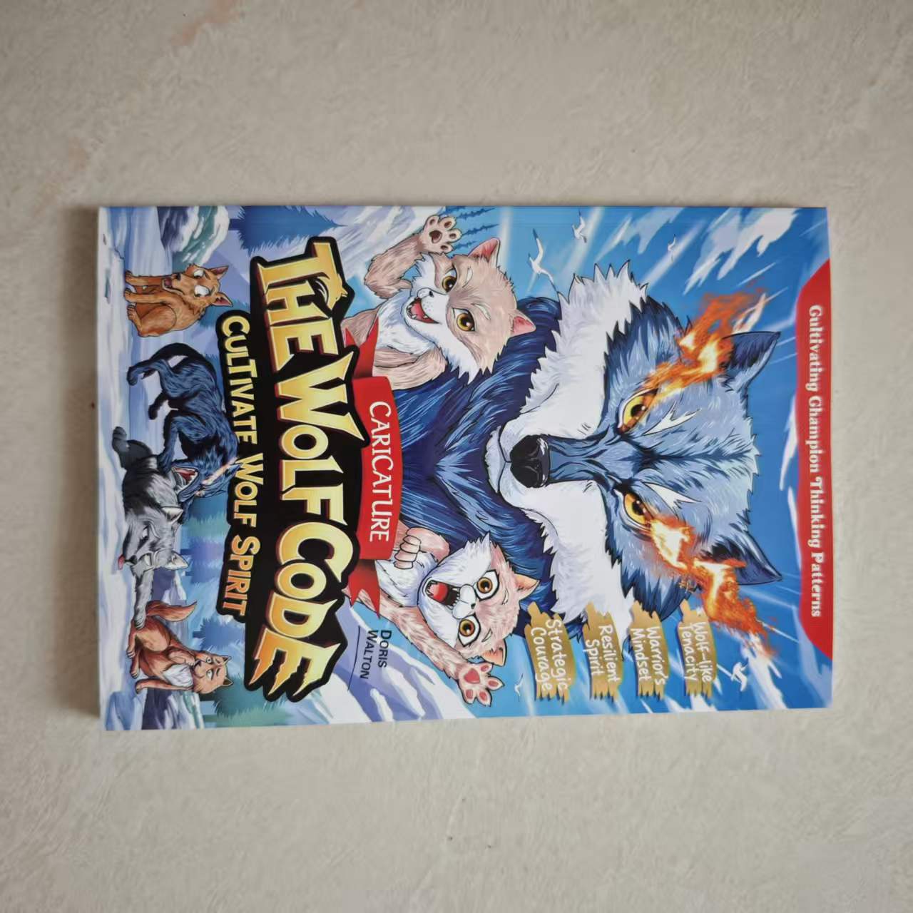 THE WOLF CODE Leadership Survival Rules Motivational Book