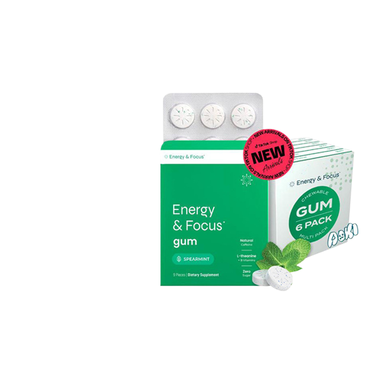 Theanine vitamin B12 mint coffee tablets