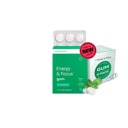 Theanine vitamin B12 mint coffee tablets