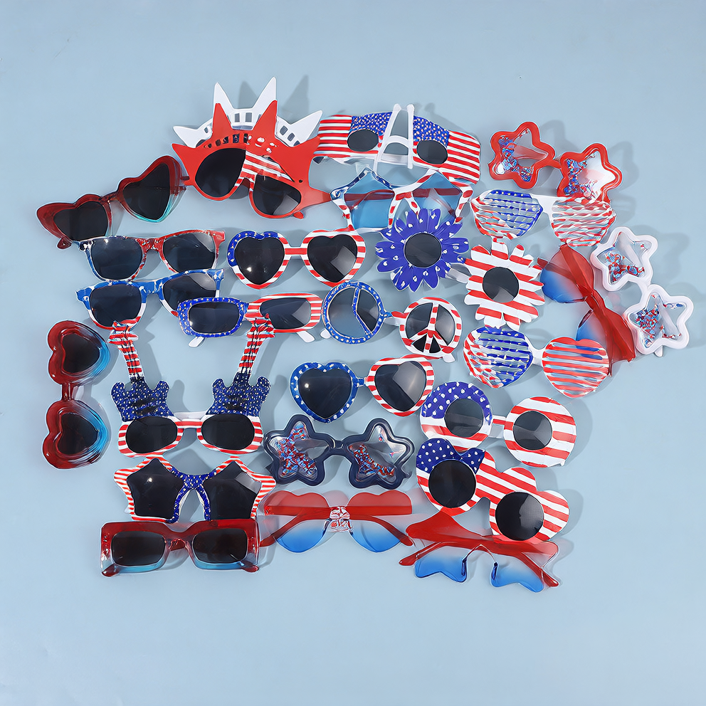 Themed Patriotic Sunglasses for Parties