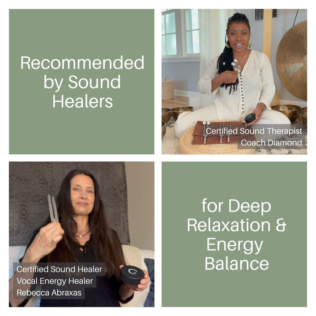 Therapeutic Resonance Tuning Forks for Relaxation and Healing