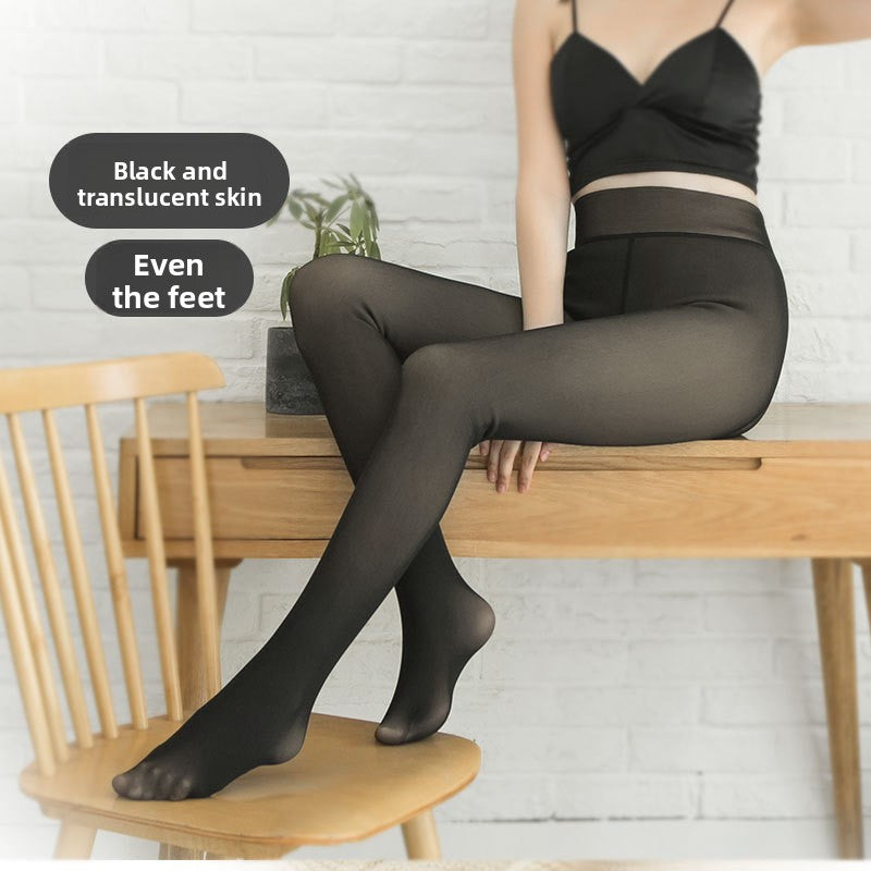 Thermal Fleece Lined Pantyhose