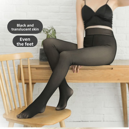Thermal Fleece Lined Pantyhose