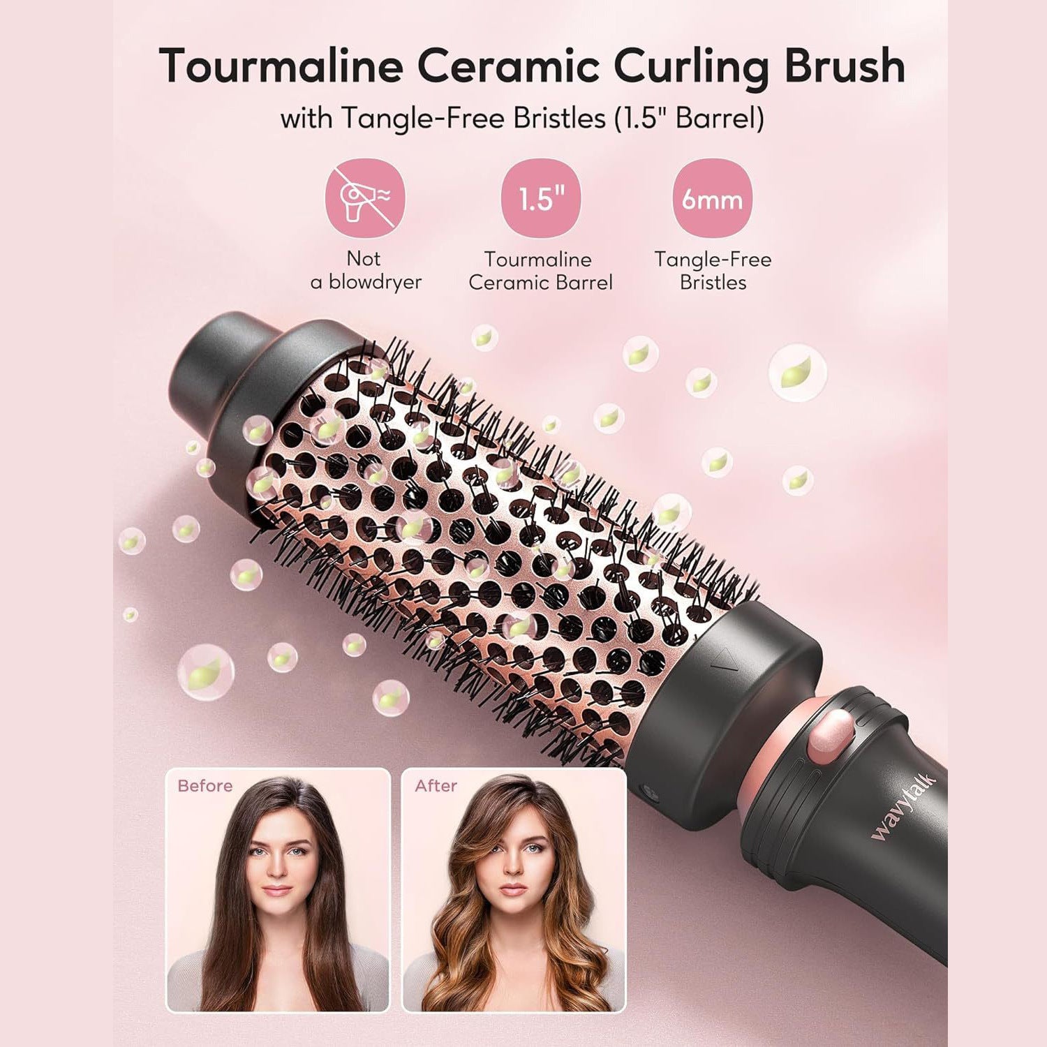 thermal hair brush