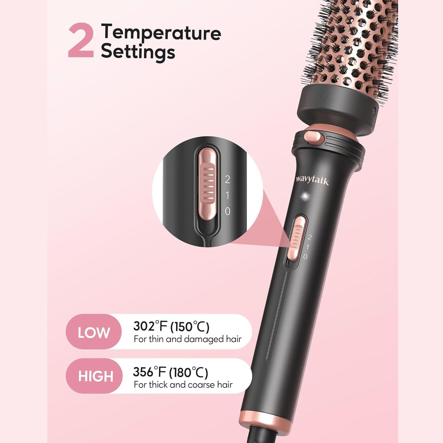thermal hair brush