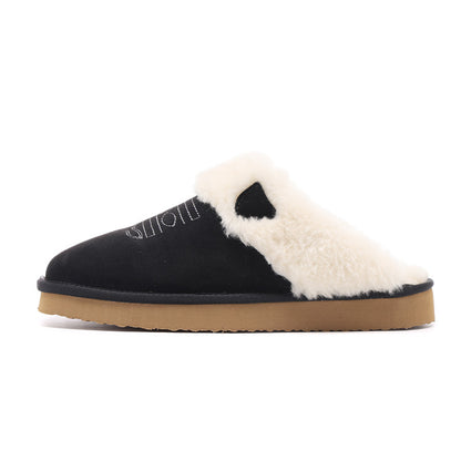 Thermal Leather House Slippers