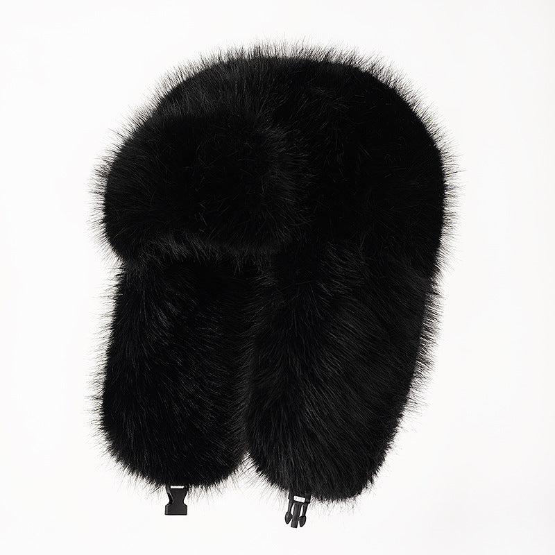 Thermal Plush Winter Hat with Ear Protection