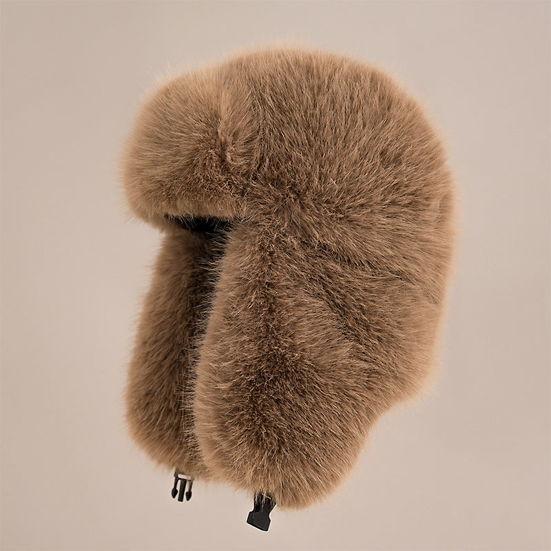 Thermal Plush Winter Hat with Ear Protection