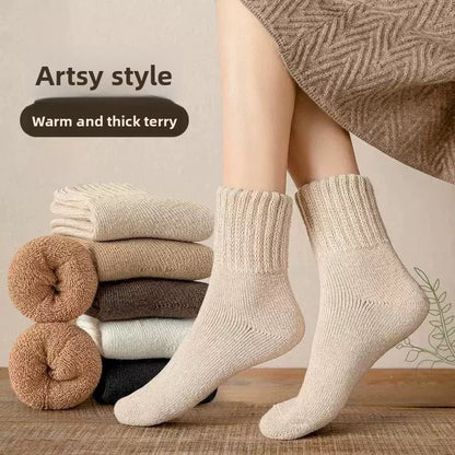 Thermal Terry Casual Socks